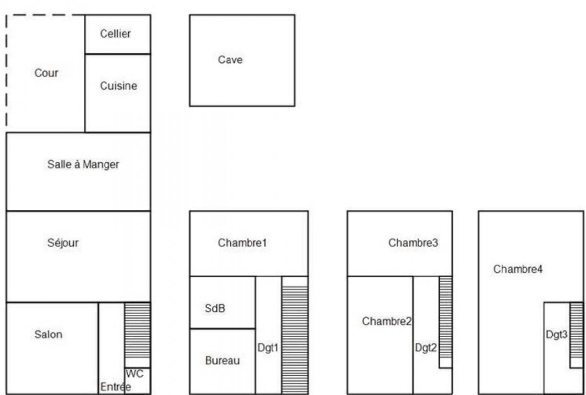 Location maison La Madeleine Ref. LM376