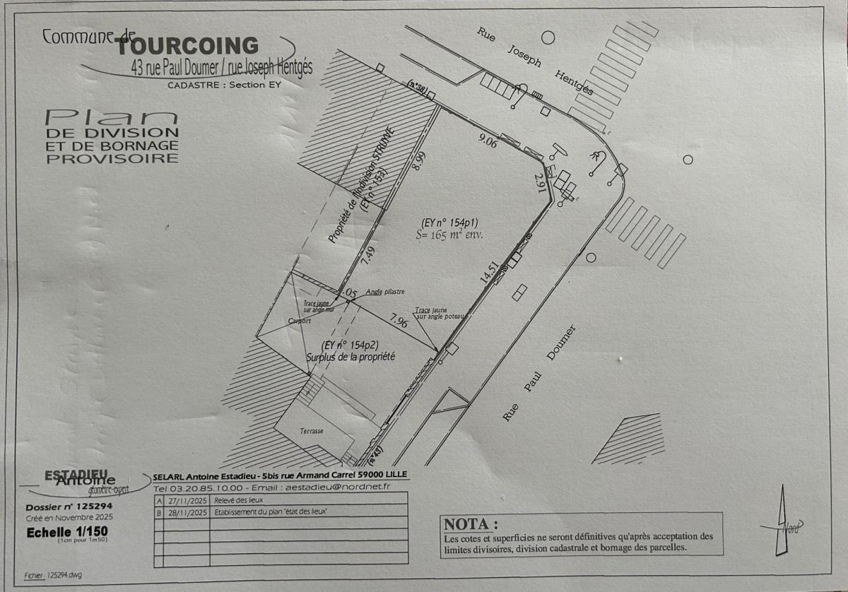 Vente immeuble Tourcoing Ref. VI057
